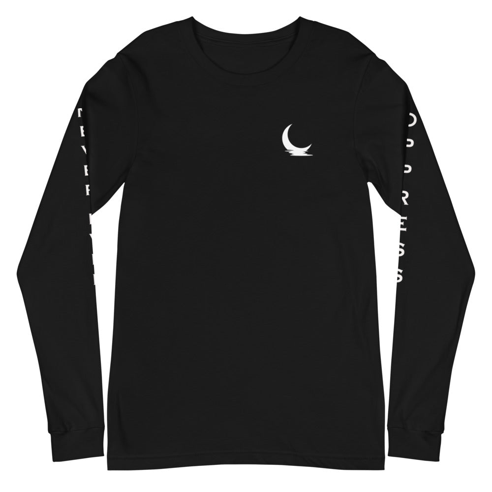 NEO Unisex Long Sleeve Tee w/ printed sleeves